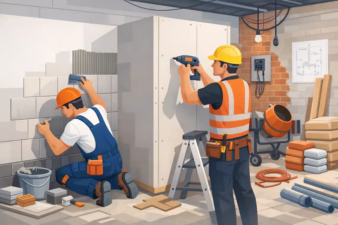 Professionaalsed ehitustööd Keila piirkonnas