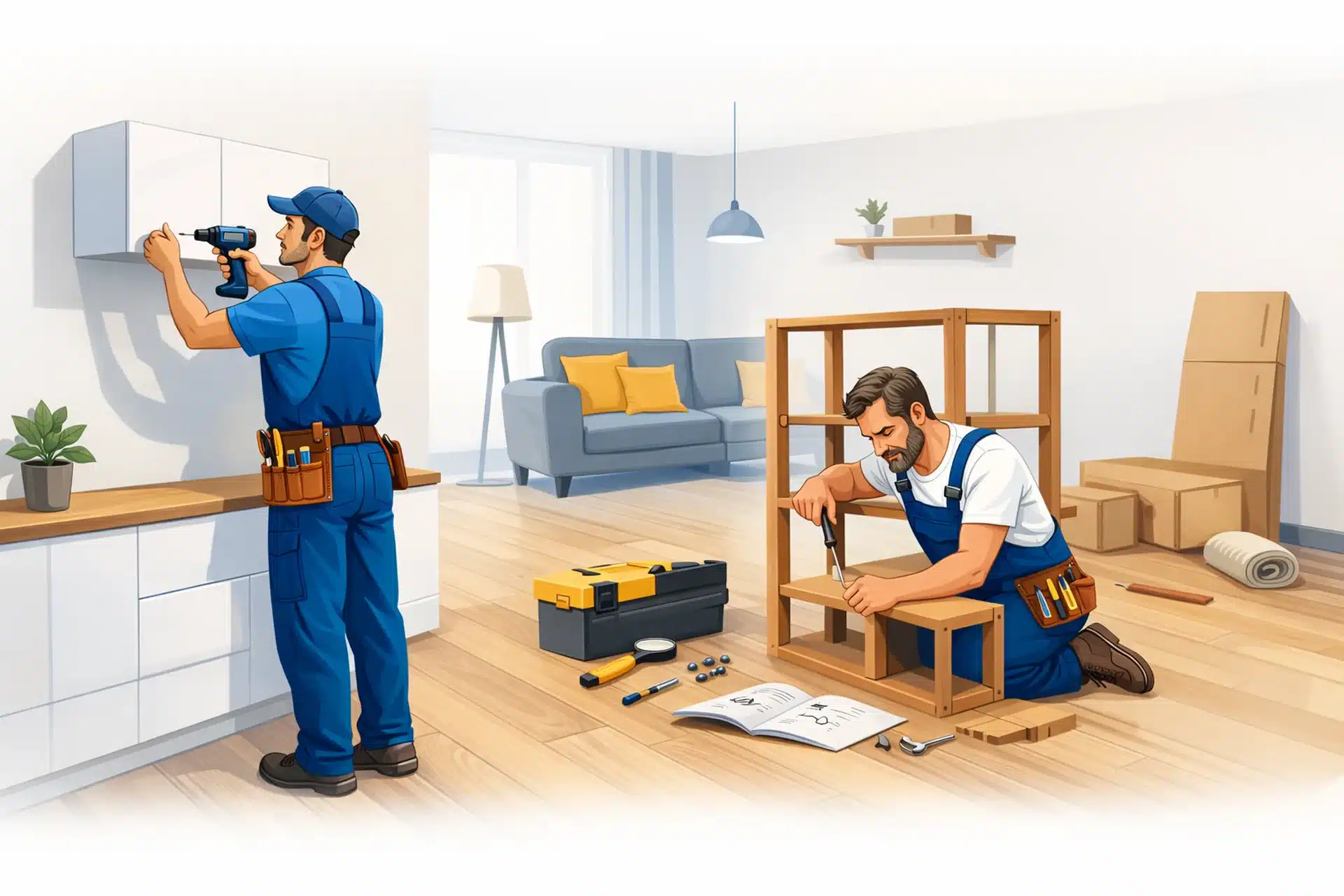 mööbli kokkupanek keilas kliendi juures